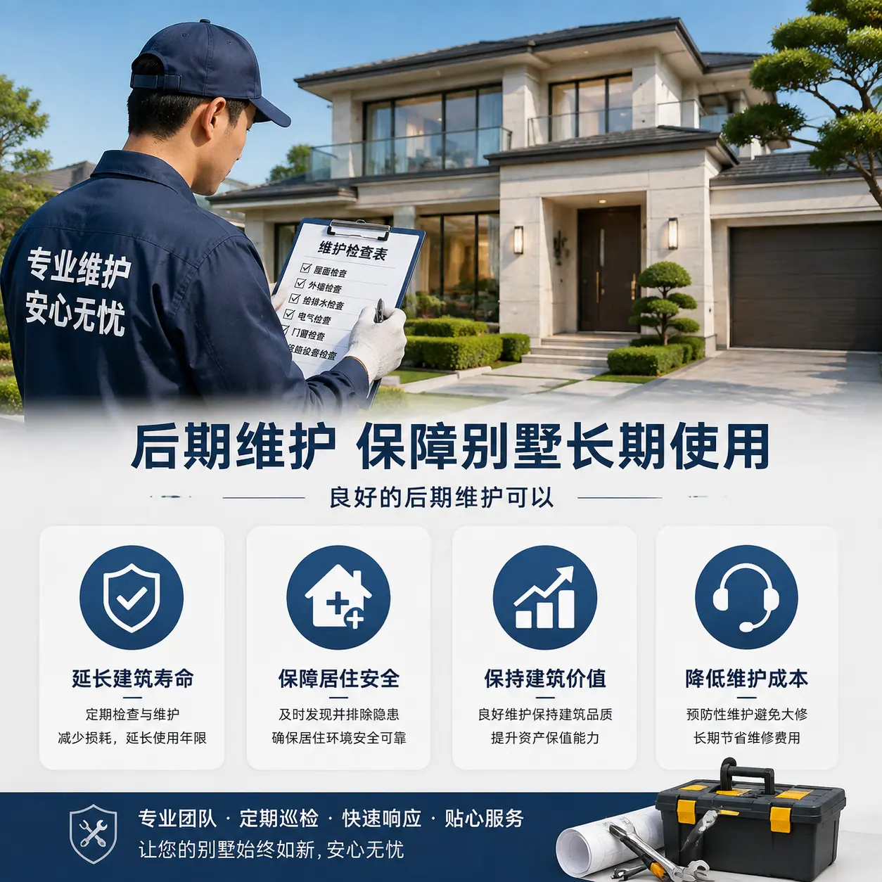 别墅建造公司推荐: 沿河 施工质量的关键要素
