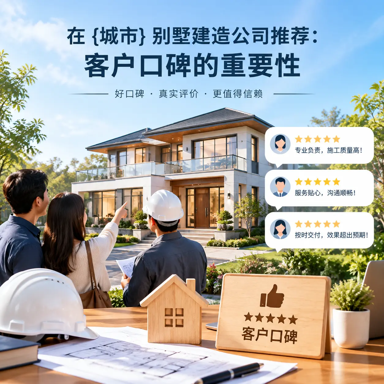 在 沿河 别墅建造公司推荐:客户口碑的重要性