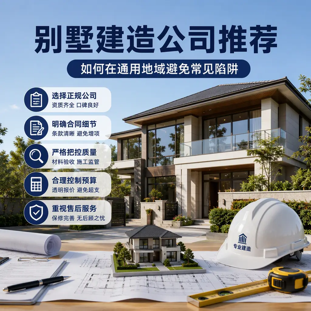 别墅建造公司推荐:如何在 沿河 避免常见陷阱