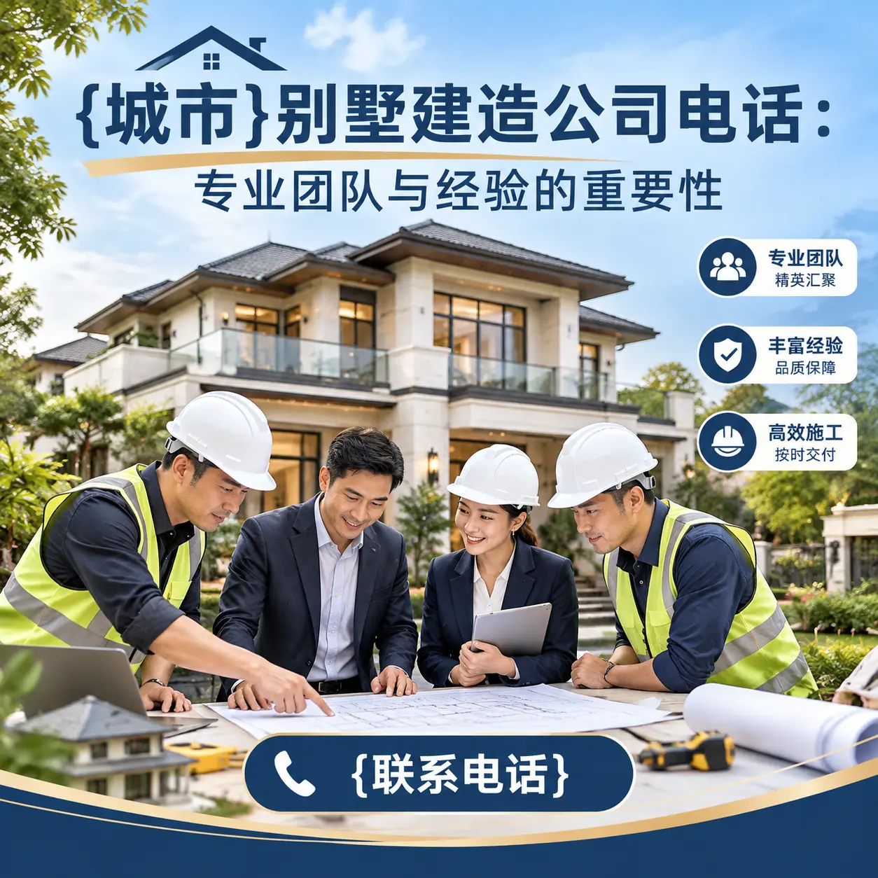 沿河别墅建造公司电话:专业团队与经验的重要性