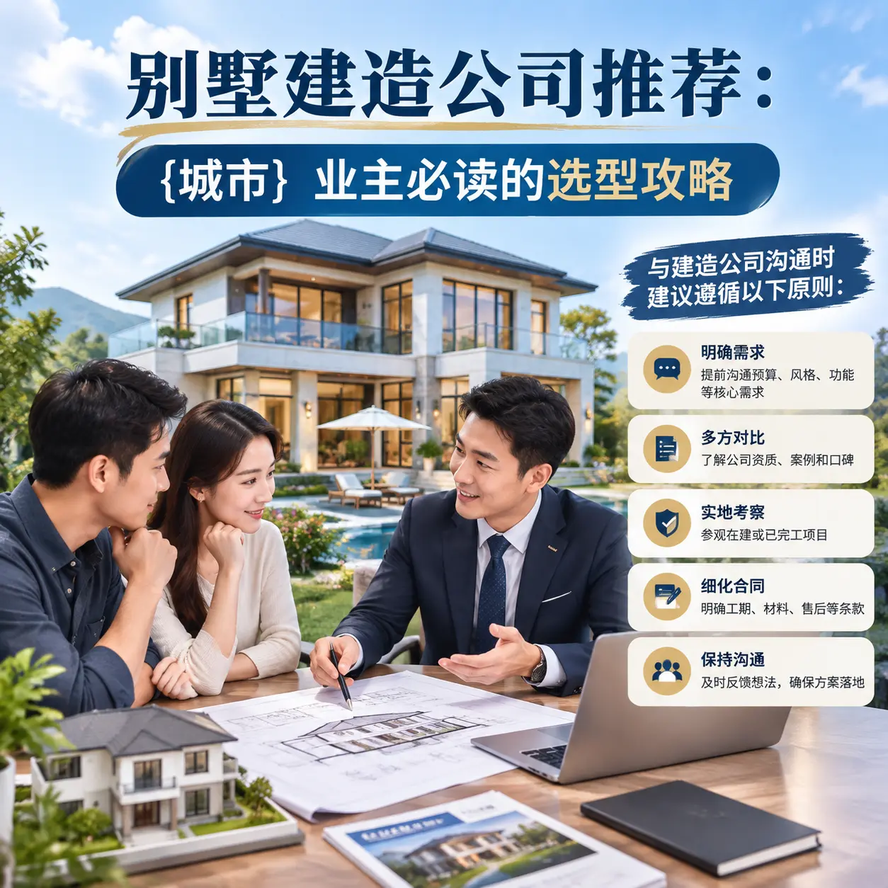 别墅建造公司推荐： 沿河 业主必读的选型攻略