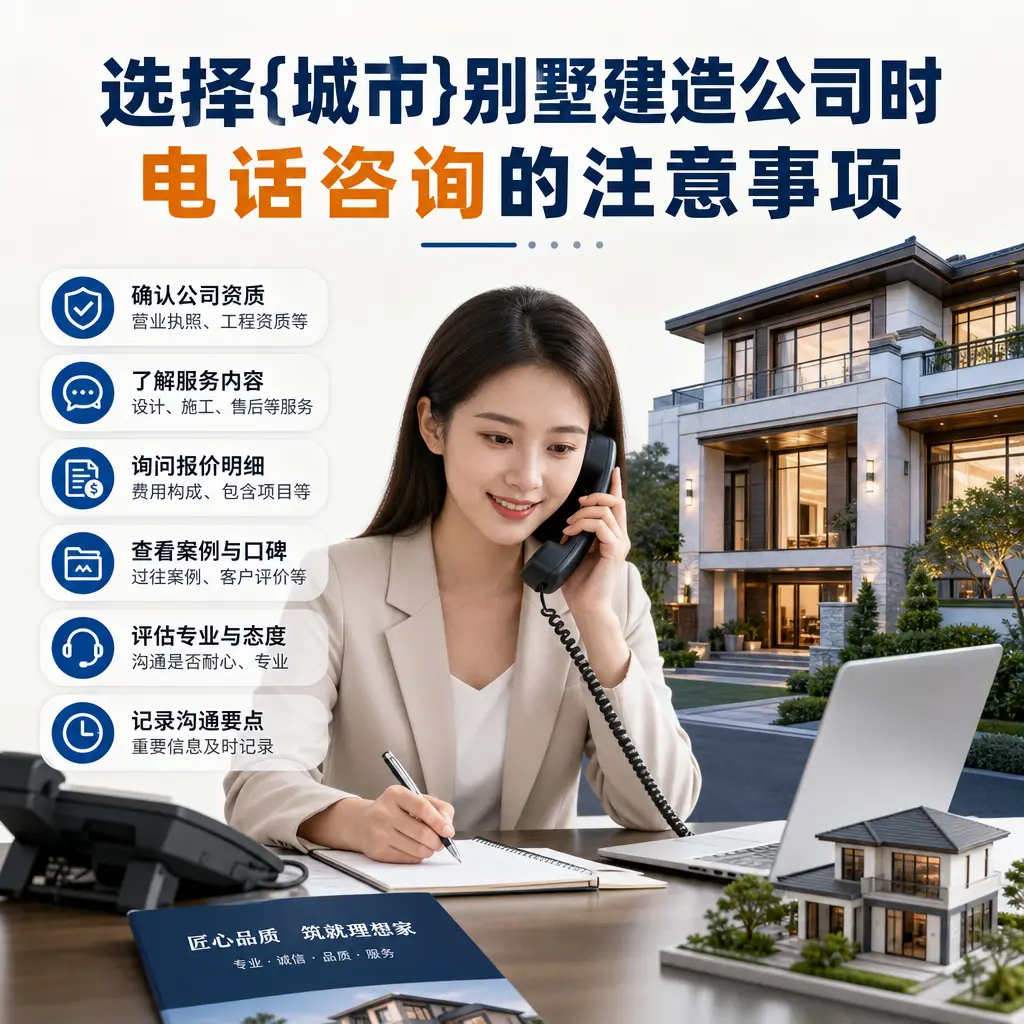 选择沿河别墅建造公司时,电话咨询的注意事项