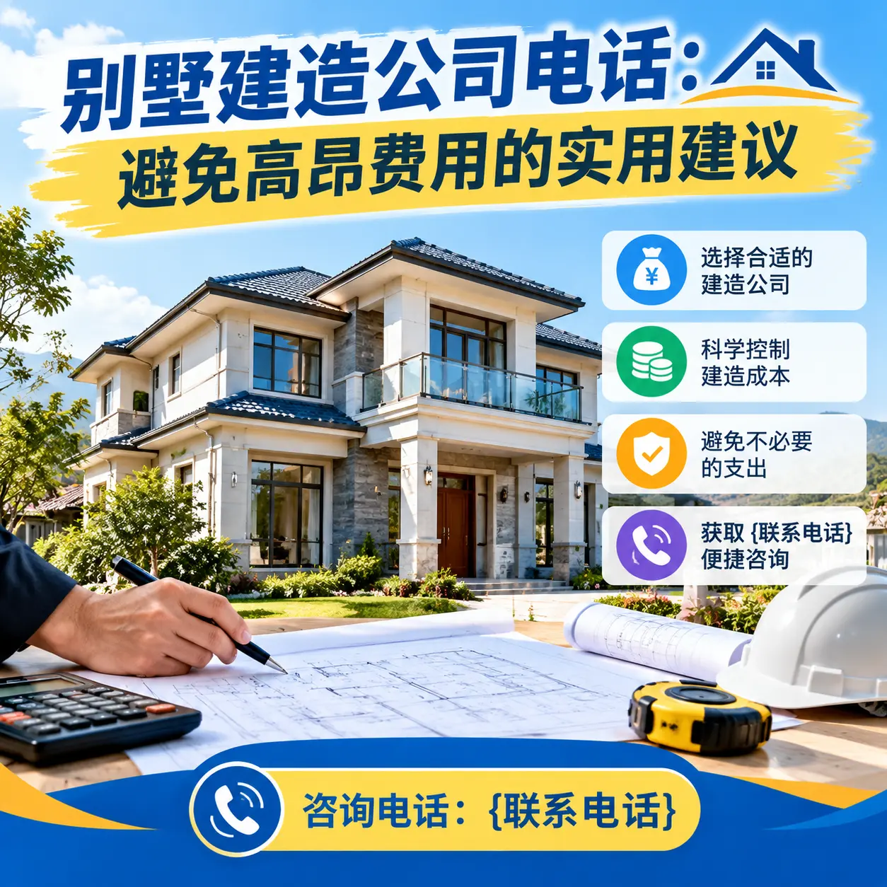沿河别墅建造公司电话：避免高昂费用的实用建议