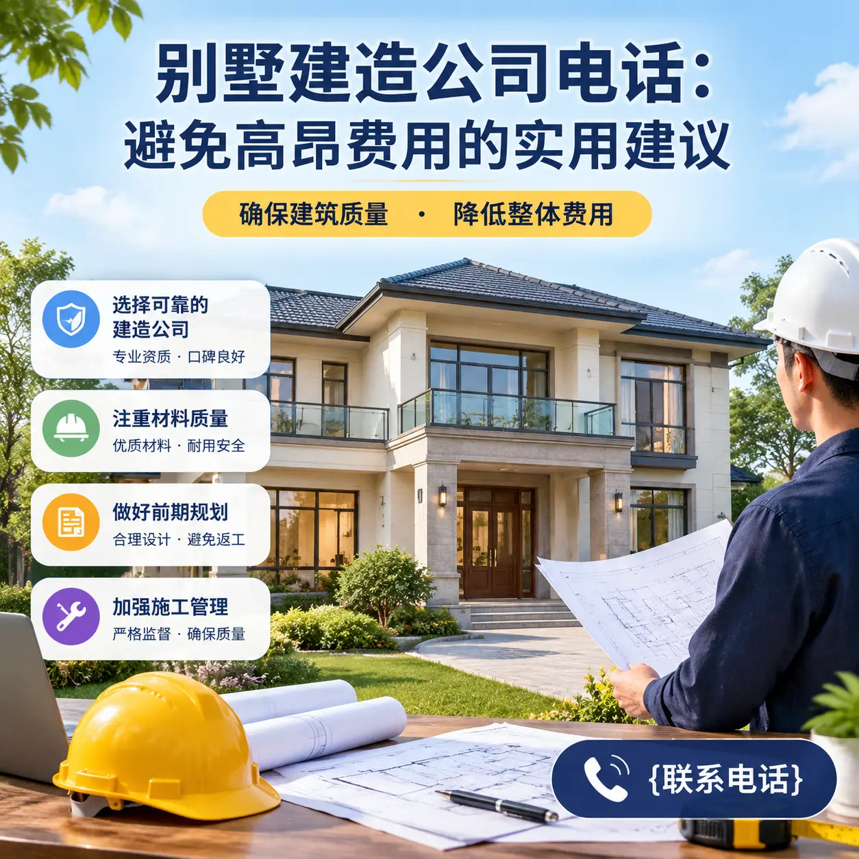 沿河别墅建造公司电话：避免高昂费用的实用建议