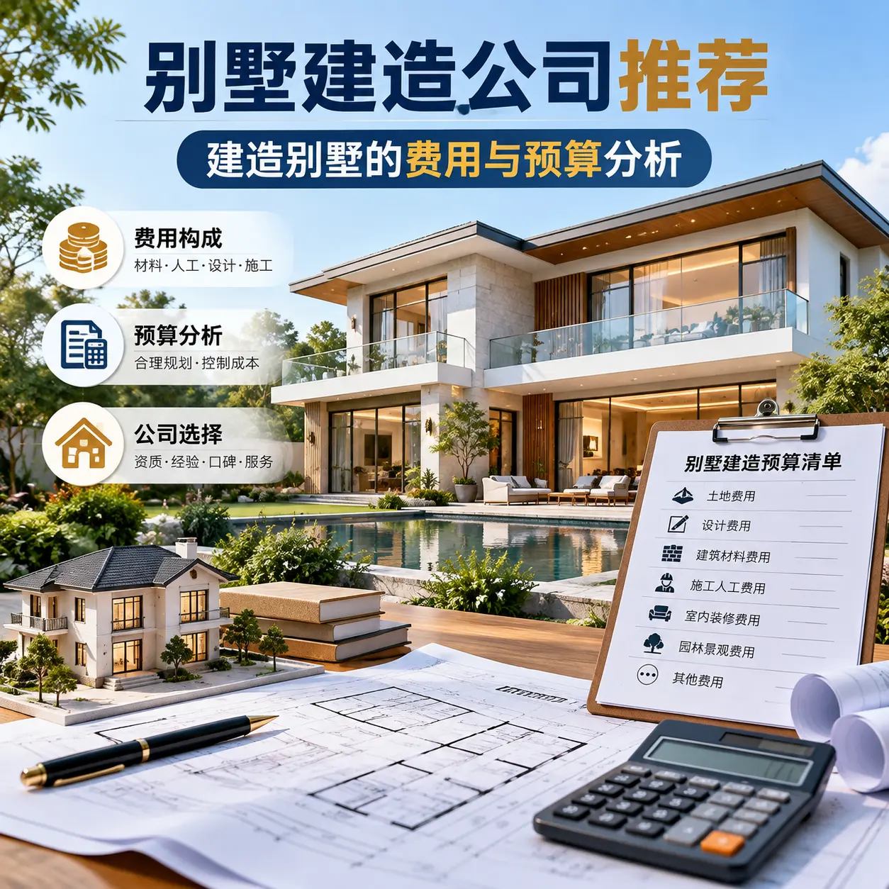 别墅建造公司推荐: 沿河 建造别墅的费用与预算分析