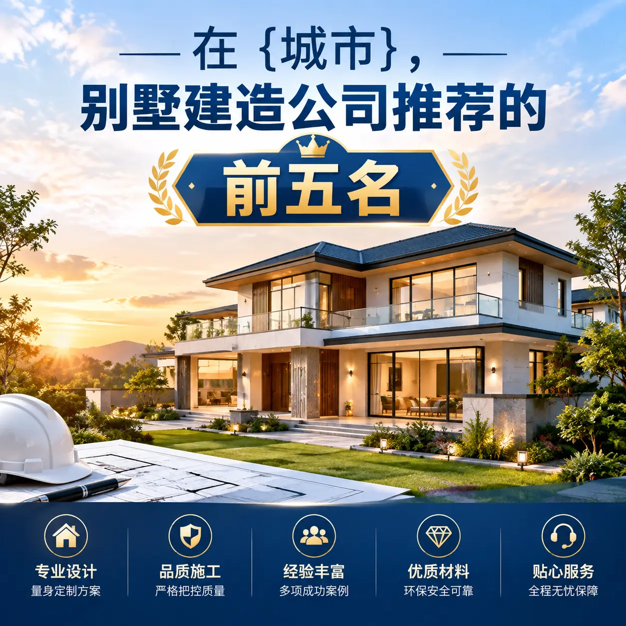在 沿河，别墅建造公司推荐的前五名