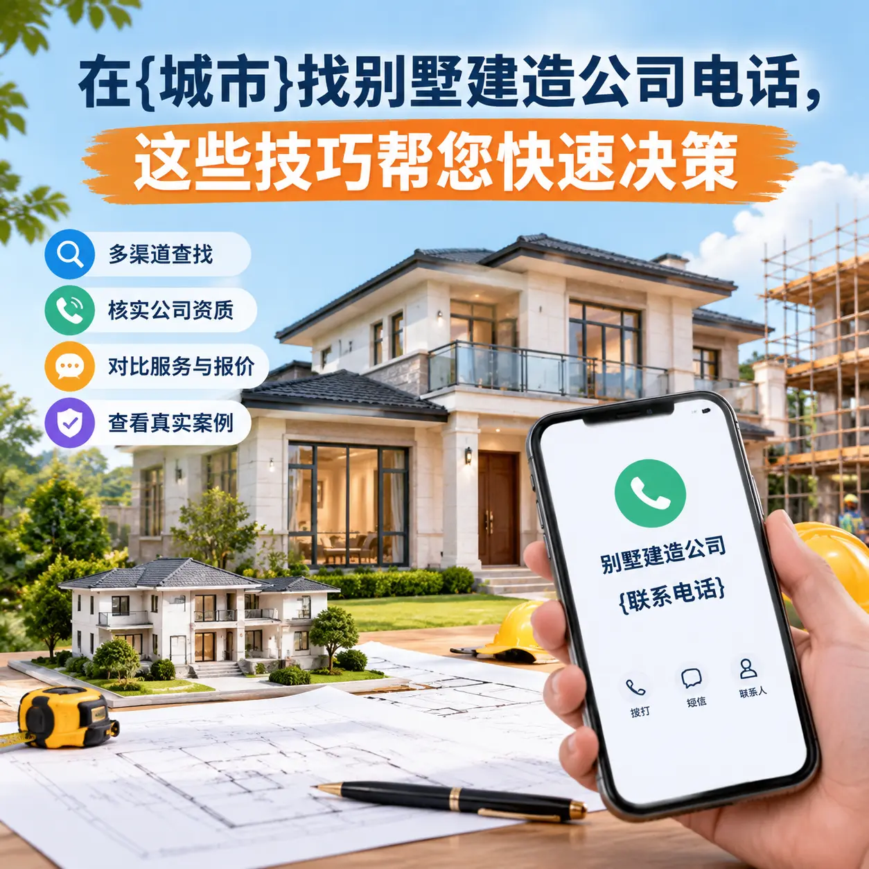 在沿河找别墅建造公司电话,这些技巧帮您快速决策