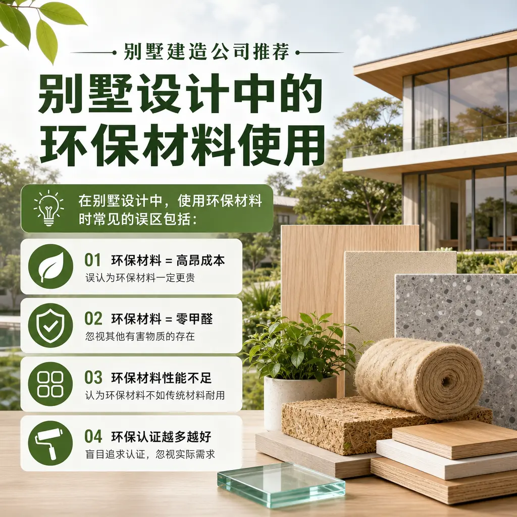 别墅建造公司推荐: 沿河 别墅设计中的环保材料使用