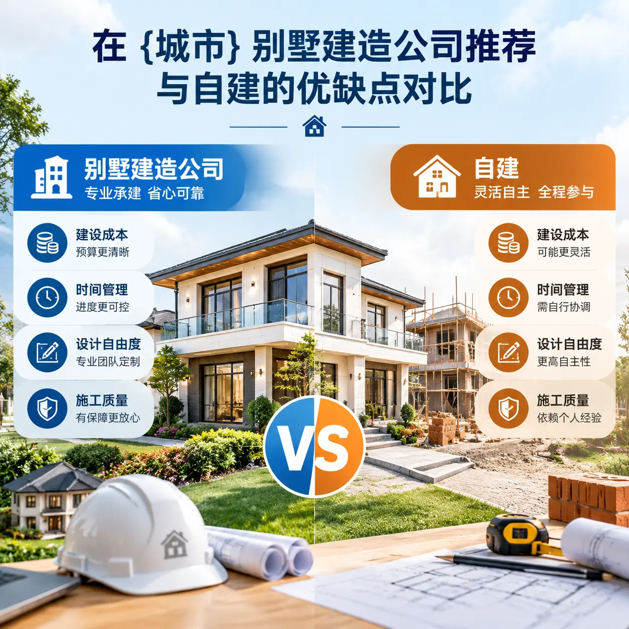 在 沿河 别墅建造公司推荐与自建的优缺点对比